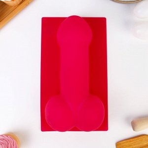 KONFINETTA Форма для выпекания «Оральное удовольствие», силикон, 28 см, цвет розовый