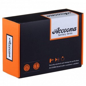Смеситель для раковины Accoona A9052, однорычажный, хром