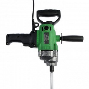 Миксер строительный Zitrek Greenmix 1200, 1200 Вт, 280-850 об/мин, 1 скорость