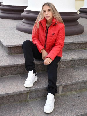 Женская куртка Аэролайт-красный