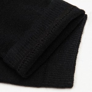 Носки мужские шерстяные «Super fine», цвет чёрный