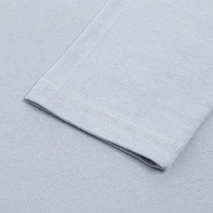 Футболка поло с длинным рукавом мужская MINAKU серая