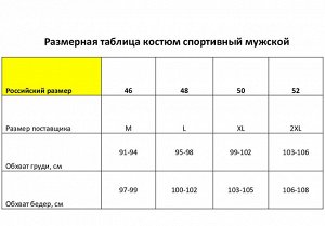 Костюм спортивный мужской, цвет красный