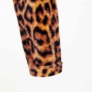 Халат LoveLife "Leopard", микрофибра, 100% п/э, 250 г/м2