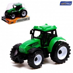 Трактор инерционный «Фермер», цвет зелёный