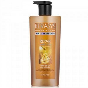 Kerasys/ Advanced Ampoule Shampoo Восстанавливающий ампульный шампунь с кератином 600мл 1/8