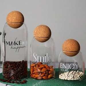 Банка для хранения Enjoy, 400 мл, 13.5?9 см