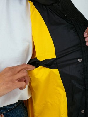 Женская зимняя куртка желтый