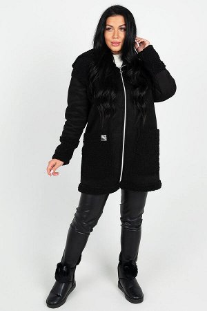Куртка демисезонная черного цвета на 56 размер
