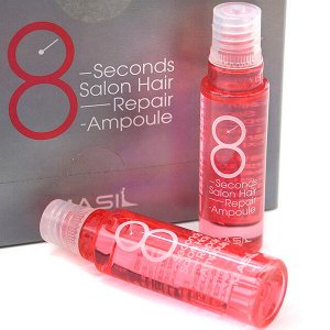 MASIL 8 Seconds Salon Hair Repair Ampoule Протеиновая маска-филлер для поврежденных волос 15мл