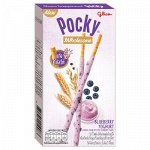 Pocky Бисквитные палочки с чернично-йогуртовой глазурью ,36гр