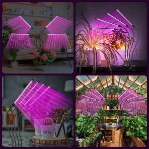 Фитолампа для растений Plant Grow Light / 4 лампы