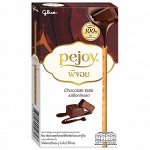 Pejoy Бисквитные палочки с шоколадной начинкой ,47гр