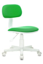 Кресло детское Бюрократ CH-W201NX зеленый V398-42 крестовина пластик пластик белый