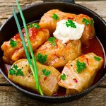 Голубцы &quot;Домашние&quot; с мясом и рисом, вес. зам.