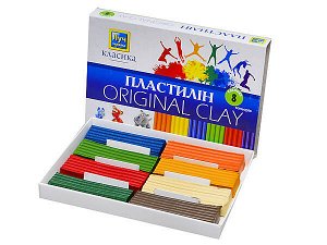 Пластилин 8 цв Луч "Modeling clay"