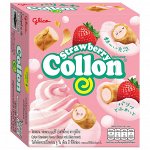 Colon. Cream Strawberry Бисквитный ролл со вкусом клубники,46гр