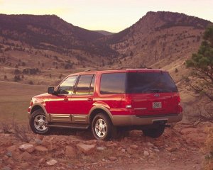 Ковры салонные 1 и 2 ряд Ford Expedition (2002) левый руль