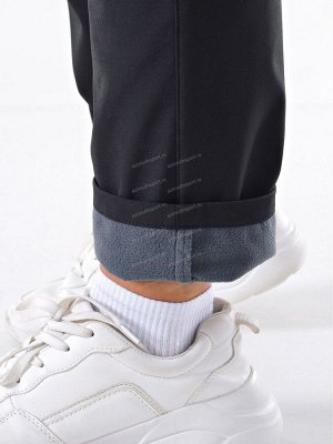 Женские брюки-виндстоперы на флисе Azimuth B 21 Черный