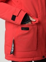 Женская удлиненная куртка в новой ткани стейч 4 стороны Azimuth B 221/21830_127 Красный