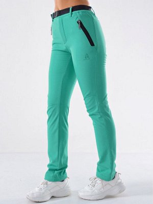 Женские брюки-виндстопперы на флисе Azimuth B 77 Мятный