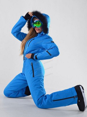 Женский зимний горнолыжный / сноубордический комбинезон Alpha Endless 225/75023 Синий