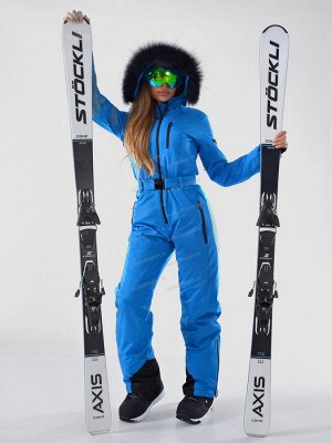 Женский зимний горнолыжный / сноубордический комбинезон Alpha Endless 225/75023 Синий