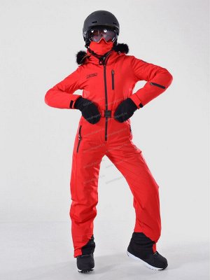 Женский зимний горнолыжный / сноубордический комбинезон Alpha Endless 225/75023 Красный