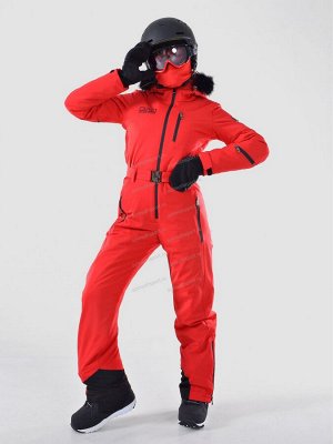 Женский зимний горнолыжный / сноубордический комбинезон Alpha Endless 225/75023 Красный