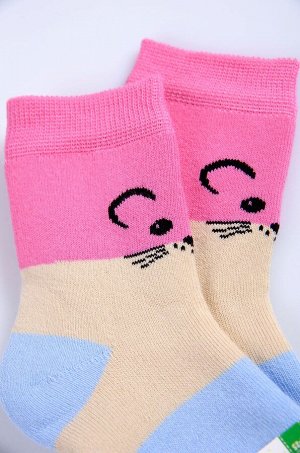 Махровые носки для девочки