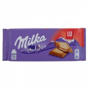 Шоколад молочный Milka LU / Милка Лю 87 г. (Германия)