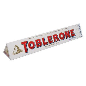 Шоколад Тоблерон Белый /  Toblerone  White, 100 гр (Швейцария)