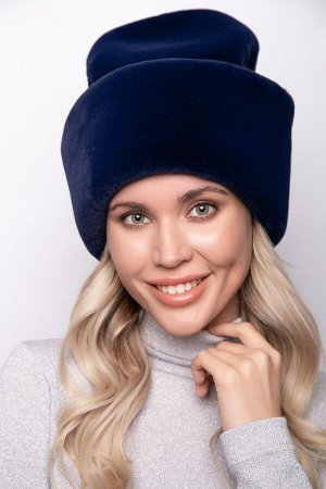 Шапка из экомеха
