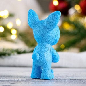 Фигурное мыло "Кролик в костюмчике" 50гр, голубой