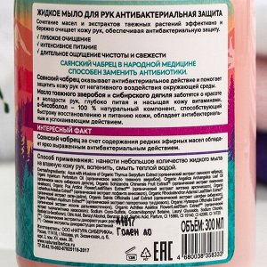 Жидкое мыло для рук Natura Siberica Doctor Taiga «Антибактериальная защита», 300 мл