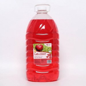 Жидкое мыло нежно-розовое Красное яблоко, ПЭТ 5 л