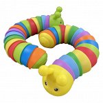 Слизень Finger Slug - игрушка антистресс для детей и взрослых/ гусеница антистресс