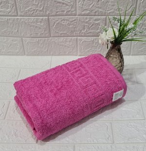 Полотенце махровое банное 70х140 Греческий Азалия розовая