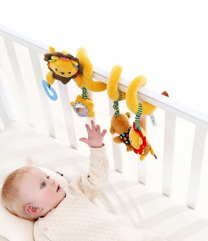 Развивающая погремушка Львенок - Подвеска на кроватку для новорожденного