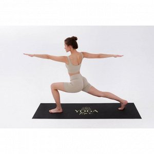 Коврик для йоги "Yoga time", 173 х 61 х 0,4 см