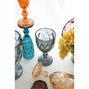 Набор бокалов стеклянных для шампанского Magistro «Круиз», 160 мл, 7?20 см, 2 шт, цвет розовый