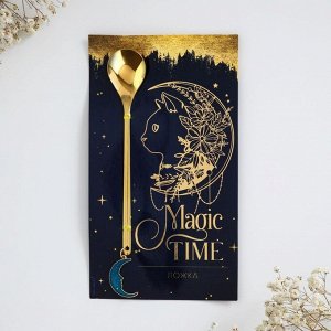 Ложка с подвесом "Magic time", 2,7 х 14, 8 см