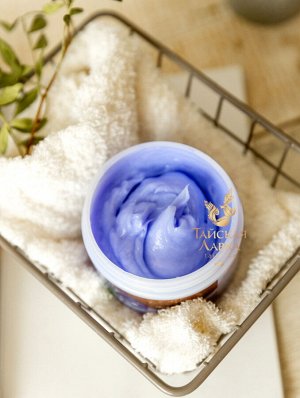 Маска для поврежденных волос укрепляющая "Клитория и Литсея" ThongSuk / ThongSuk Butterfly Pea And Litsea Herbal Treatment Mask