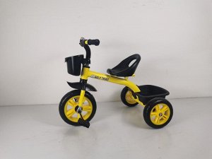 Велосипед 3-х колесный  GOLF TRIKE LTE-601 (1/5) желтый (упаковка 5шт)