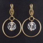 Серьги из Горного Хрусталя