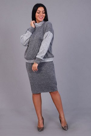 Костюм Варианты расцветки: серый, бордовый
Ткань: сандра, Состав: полиэстер 80%/ вискоза 20%
Женский деловой костюм свободного кроя отлично подойдет для офиса, для повседневной носки, а также для прог