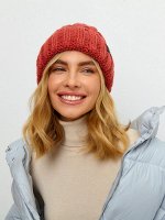 Шапка с шерстью на флисе YC 823