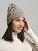 Шапка с отворотом с шерстью SW 887/AI