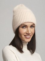 Шапка 50% ангоры на флисе PR 063