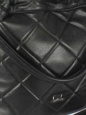 Сумка женская искусственная кожа GT-63130-199-F 2-1, 1отд+карм/пер, плечевой ремень, черный 250508